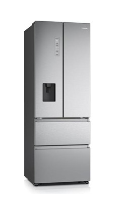 Hisense RF632N4WIE1 side-by-side køle-fryseskab Fritstående 485 L Rustfrit stål