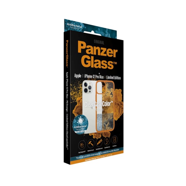 PanzerGlass ® ClearCaseColor™ iPhone 12 Pro Max - ® Orange Limited Edition