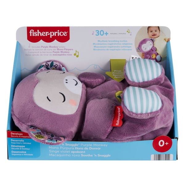 Fisher-Price Soothe 'n Snuggle Purple Monkey