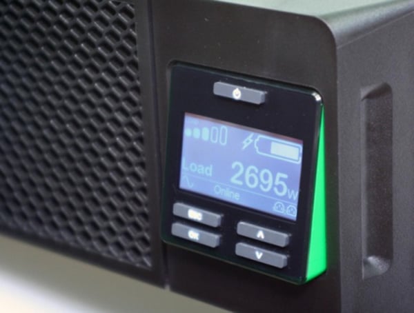 APC SRT1000RMXLI-NC UPS-enhed Dobbeltkonvertering (online) 1 kVA 1000 W