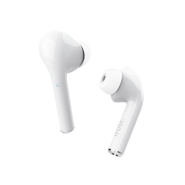 Trust Nika Headset True Wireless Stereo (TWS) I ørerne Opkald/musik Bluetooth Hvid