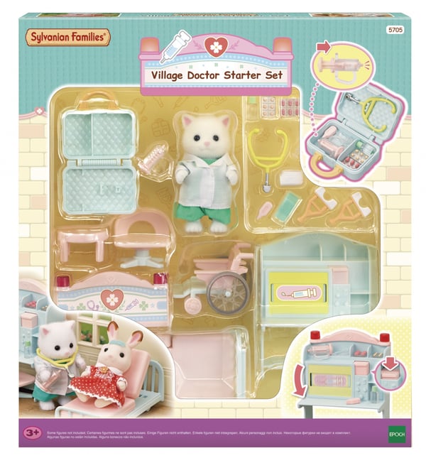 Sylvanian Families Lääkärisetti Aloitustaloon