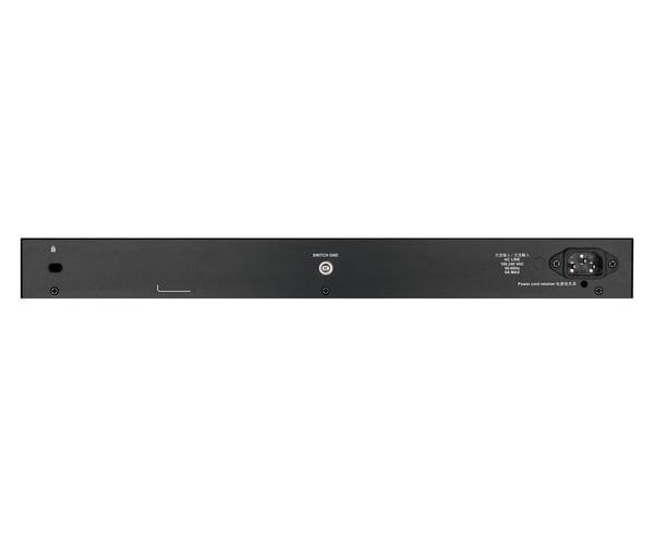 D-Link DGS-1250-52XMP Administreret L3 Strøm over Ethernet (PoE) Sort