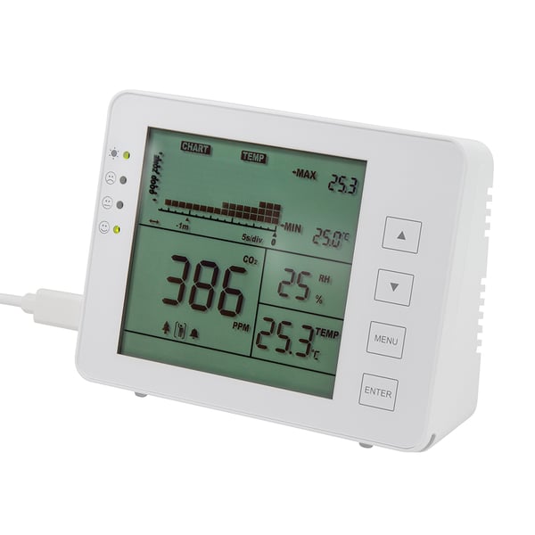 LogiLink SC0115 digital vejrstation Hvid LCD Vekselstrøm