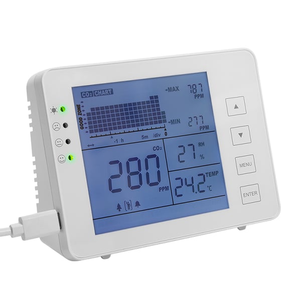 LogiLink SC0115 digital vejrstation Hvid LCD Vekselstrøm