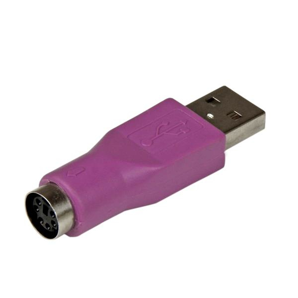 StarTech.com GC46MFKEY kabel kønsskifter USB A PS/2 Violet