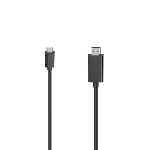 Hama 00200719 USB-kabel 3 m USB C HDMI Type A (Standard) Sort Hama 00200719 USB-kabel 3 m USB C HDMI Type A (Standard) Sort