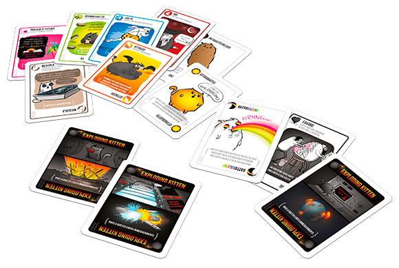 Asmodee Exploding Kittens 15 min Kortspel Turspel