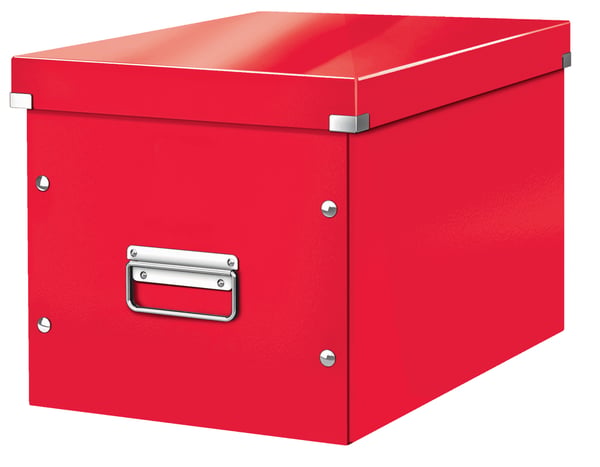 Leitz Box Click & Store WOW Cube Stor Förvaringslåda, 80% återvunnen kartong
