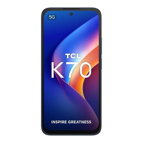 TCL K70 5G 17,3 cm (6.8") Dual SIM Android 16.0 USB Type-C 4 GB 128 GB 5200 mAh Blå