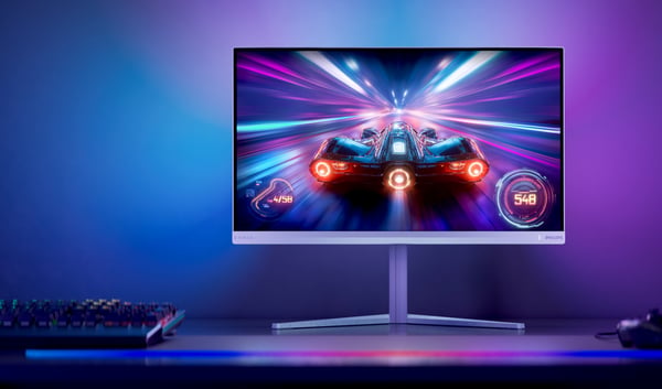 Philips Evnia 6000 27M2N6501L/00 platta pc-skärmar 67,3 cm (26.5") 2560 x 1440 pixlar Quad HD QD-OLED Vit