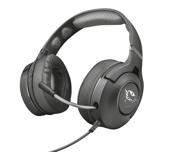 Trust GXT 420 Rath Headset Ledningsført Spil Sort