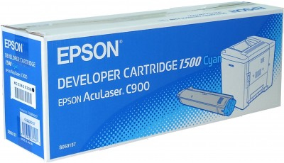 Epson Cyan Toner Cartridge (C Toner), 1500 Sheet tonerpatron 1 stk Original Blå