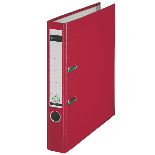 Leitz 180° Plastic Lever Arch File ringbind A4 Rød Leitz 180° Plastic Lever Arch File ringbind A4 Rød
