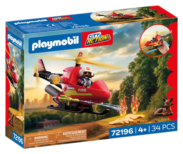 Playmobil Feuerwehr-Helikopter