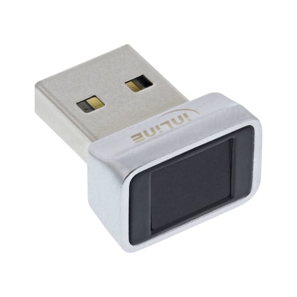 InLine 41360C fingertryksaflæser USB 2.0 Flerfarvet