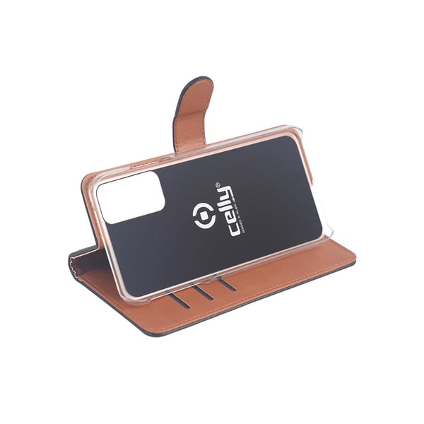 Celly WALLY949 mobiltelefon etui 17 cm (6.7") Tegnebogsetui Sort