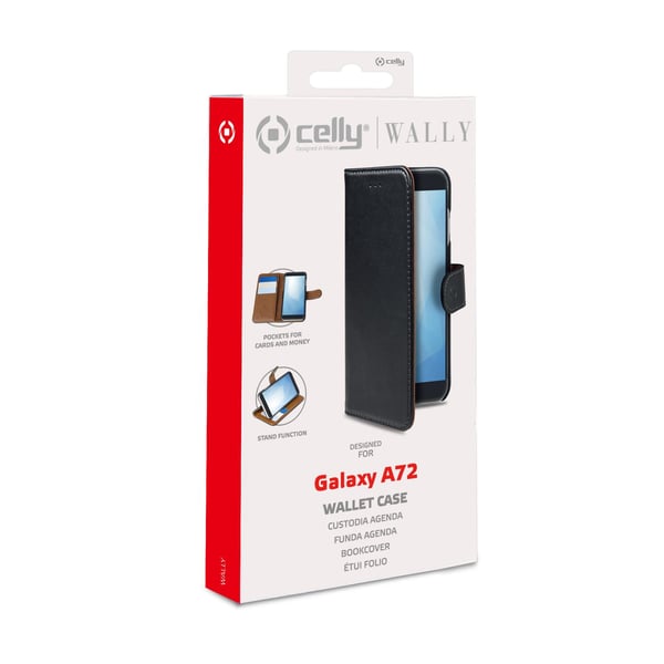 Celly WALLY949 mobiltelefon etui 17 cm (6.7") Tegnebogsetui Sort