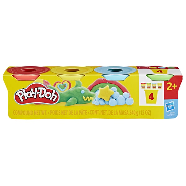 Play-Doh Classic-pakke med 4 bøtter