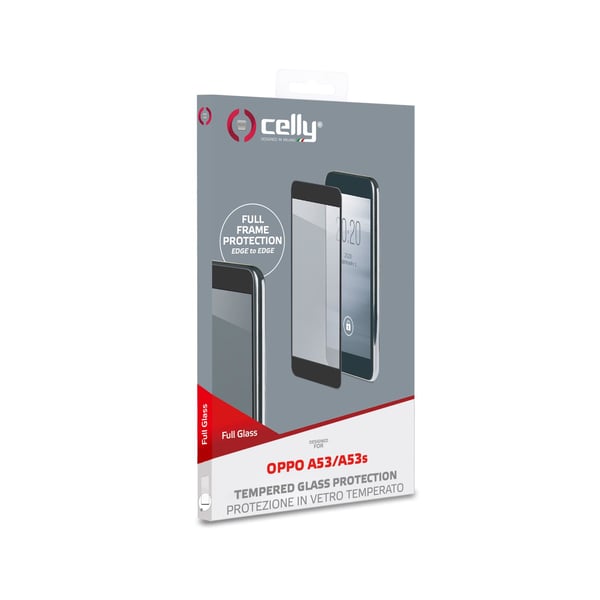 Celly Full Glass Kirkas näytönsuoja Oppo 1 kpl