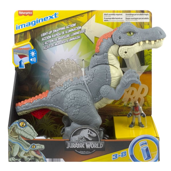 Fisher-Price Imaginext Jurassic World Ultra Snap Spinosaurus