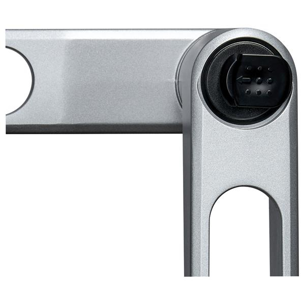 StarTech.com ARMWALLDS2 skærmbeslag og -stativer 76,2 cm (30") Væg Sølv
