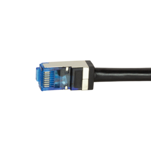 LogiLink CQ7033S netværkskabel Sort 1 m Cat6a S/FTP (S-STP)