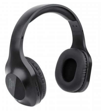 Manhattan 179812 hovedtelefoner/headset Kabel & trådløs Opkald/musik Micro-USB Bluetooth Sort