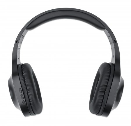 Manhattan 179812 hovedtelefoner/headset Kabel & trådløs Opkald/musik Micro-USB Bluetooth Sort