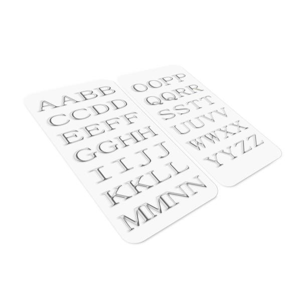 Celly STICKERLETTER02 koristetarra Hopea 52 kpl
