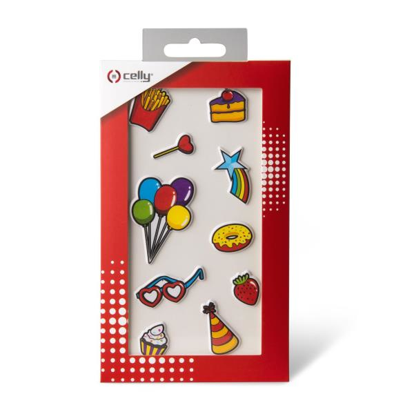 Celly STICKERTEEN05 koristetarra Monivärinen 10 kpl