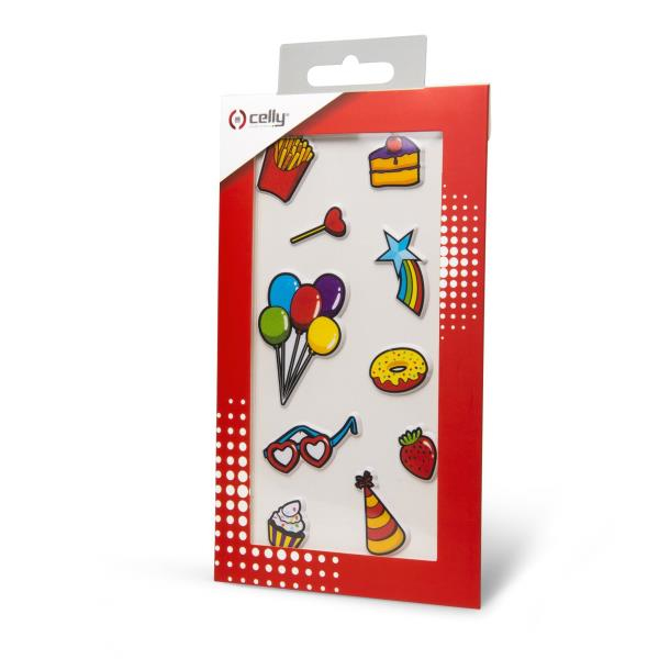 Celly STICKERTEEN05 koristetarra Monivärinen 10 kpl