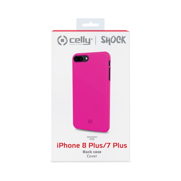 Celly Shock mobiltelefon etui 14 cm (5.5") Cover Lyserød