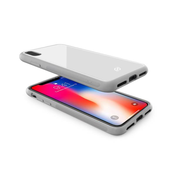Celly Diamond mobiltelefon etui 14,7 cm (5.8") Cover Hvid