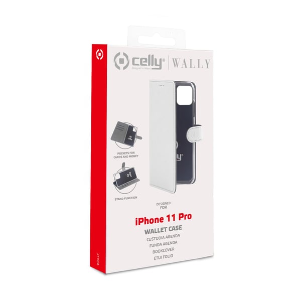 Celly Wally mobiltelefon etui 14,7 cm (5.8") Folie Hvid