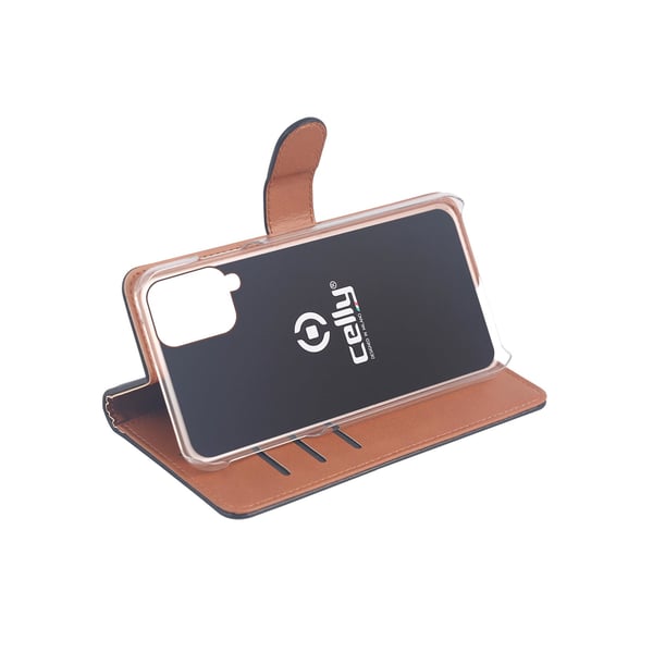 Celly WALLY945 mobiltelefon etui 16,5 cm (6.5") Folie Sort