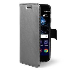 Celly Air mobiltelefon etui 14 cm (5.5") Tegnebogsetui Sølv