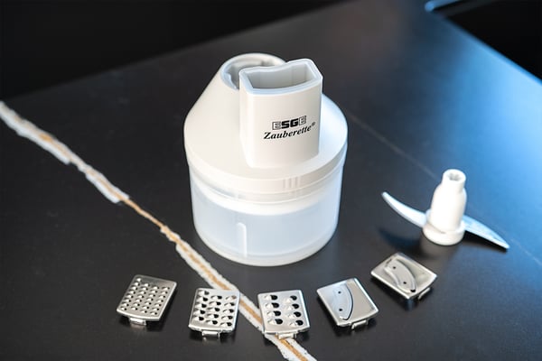 ESGE ESG 6500 Nedsænkning blender Grå, Transparent, Hvid