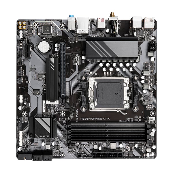 GIGABYTE A620M GAMING X AX AMD A620 AM5-sockel micro ATX