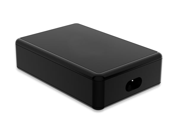 Conceptronic OZUL01B mobiililaitteen laturi Universaali Musta AC Pikalataus Sisätila