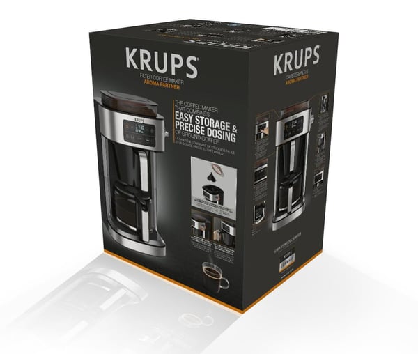 Krups Aroma Partner KM760D Halvautomatisk Droppande kaffebryggare