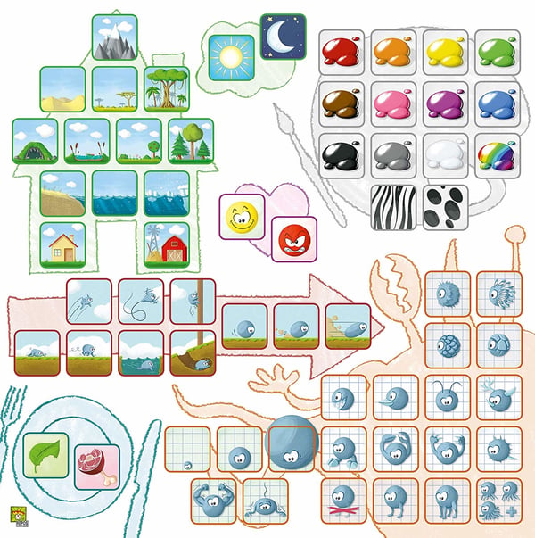 Asmodee CONFR02 sällskapsspel 20 min Brädspel