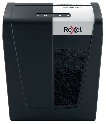 Rexel Secure MC6 Whisper-Shred Dokumentförstörare Mikroskärning
