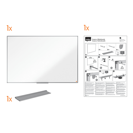 Nobo Essence kirjoitustaulu 1474 x 1165 mm Melamiini
