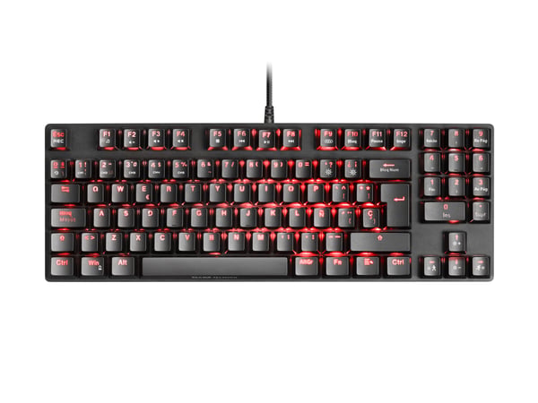 Mars Gaming MKREVOPROBES tastatur Spil USB Spansk Sort