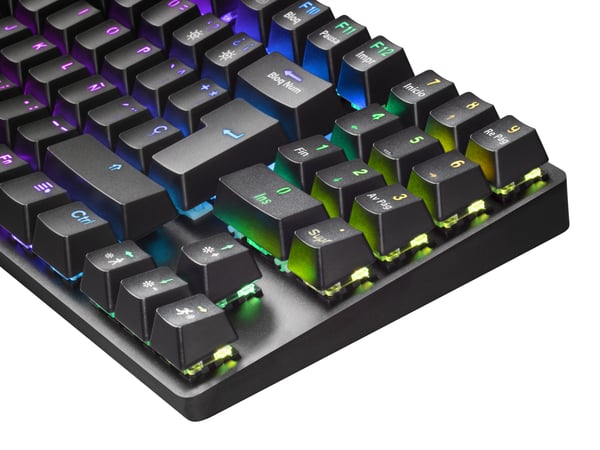 Mars Gaming MKREVOPROBES tastatur Spil USB Spansk Sort