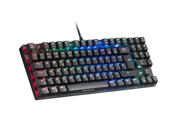 Mars Gaming MKREVOPROBES tastatur Spil USB Spansk Sort