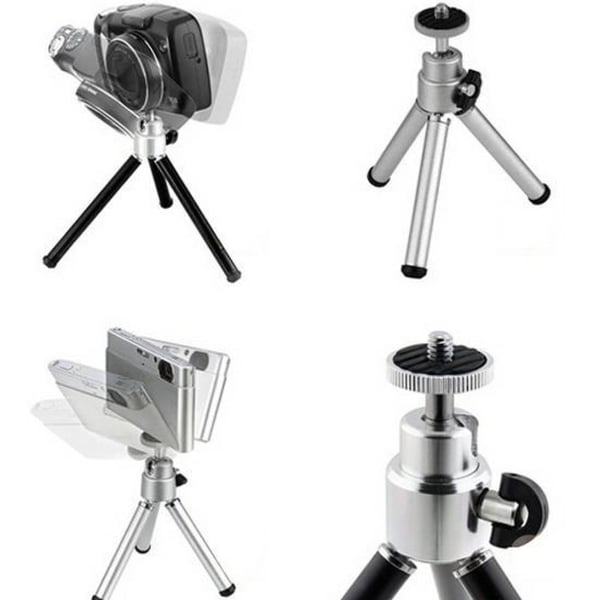 Techly I-TRIPOD-UN kolmijalka Matkapuhelin 3 jalkoja Musta