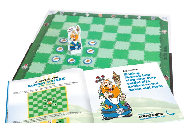 MEGABLEU Story Time Chess Brætspil Indlæring