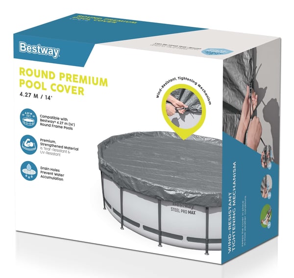 Bestway 58950 poolöverdrag Säkerhetsskydd till pool